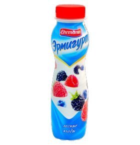 Напиток йогуртный Эрмигурт питьевой лесные ягоды 1.2% 290 г