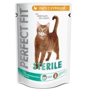 Корм для стерилизованных кошек Perfect Fit 85 гр