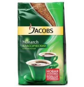 Кофе молотый Jacobs Monarch жареный классический 70г