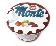 Йогурт шоколадный с орехами Монте 13,3% Zott 150 гр