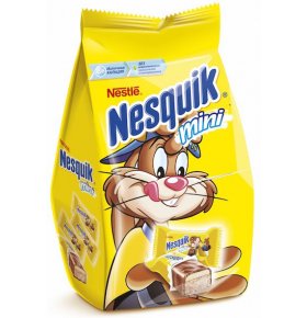 Конфеты шоколадные Nestle Nesquik мини 186 гр