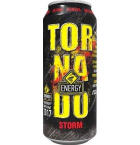 Напиток Торнадо Энерджи Шторм Tornado 0,5 л
