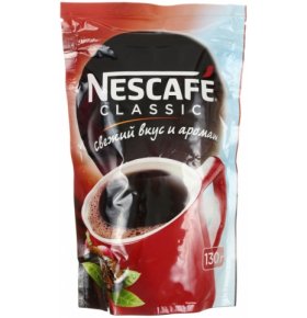 Кофе растворимый Nescafe Classic 130 гр