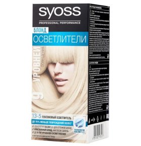 Краска для волос осветлитель 13-5 Платиновый Syoss Color