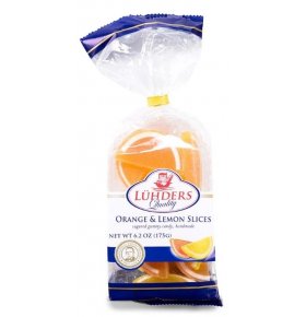 Мармелад Orange & Lemon Slices Luhders 175 гр