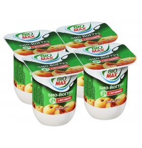 Йогурт Био-Макс 5 витаминов персик 2,5 % 125 гр