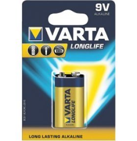 Батарейки Varta Longlife EX 6LR61 9V