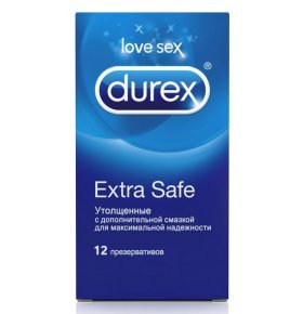 Презервативы Extra Safe Durex 12 шт