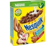 Завтраки сухие шоколадные Nesquik  250+250 гр