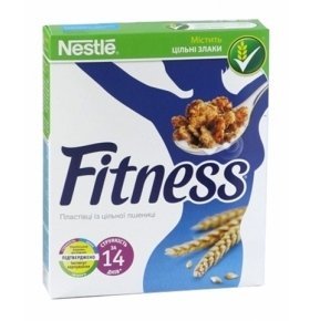 Хлопья Nestle Fitnes из цельной пшеницы 250г