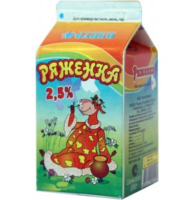Ряженка 2,5% Торос-Молоко 450 гр