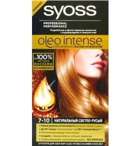 Краска для волос SYOSS Oleo Intense 7-10 натуральный 1шт