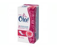 Прокладки женские гигиенические впитывающие ароматизированные ежедневные Бархатная Роза Ola, 20шт
