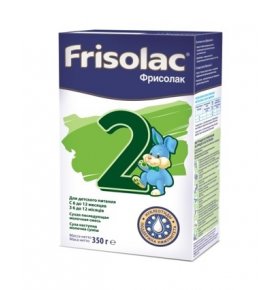 Молочная смесь Friso Фрисовом 2 с пребиотиками с 6 месяцев 350 г