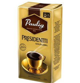 Кофе молотый Paulig Presidentti Gold Lable 250 г