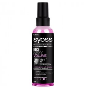 Спрей для волос Big Sexy Volume Экспертные Решения для укладки Syoss 150 мл