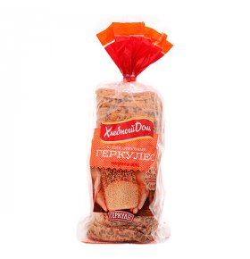 Хлеб Геркулес зерновой в нарезке Хлебный дом 500 гр