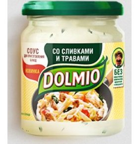 Соус со сливками и травами для приготовления блюд Dolmio 200 гр