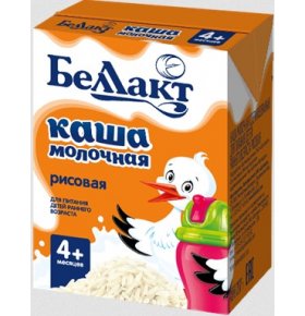 Каша молочная рисовая Беллакт 207 гр