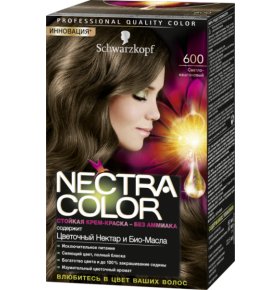 Крем-краска Schwarzkopf Nectra Color 500 каштановый 1шт