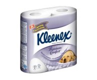 Туалетная бумага премиум комфорт Kleenex 4 шт