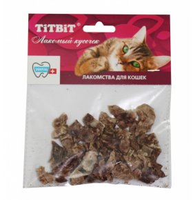 Лакомство легкое баранье для кошек Titbit 18 гр