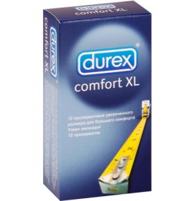 Презервативы Comfort XXL Durex 12 шт