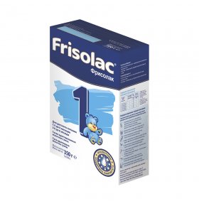 Молочная смесь Frisolac 1 с пребиотиками с 0 до 6 мес 350 г