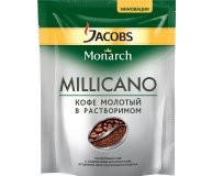 Кофе Millicano растворимый с добавлением молотого Jacobs 75 гр