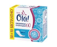 Прокладки Daily экономная упаковка Ola! 60 шт