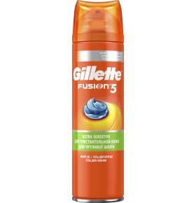 Гель для бритья Gillette Fusion 5 Ultra Sensitive 200 мл