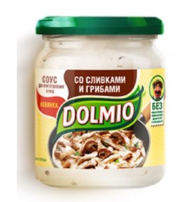 Соус со сливками и грибами для приготовления блюд Dolmio 200 гр
