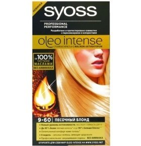 Краска для волос Syoss Oleo Intense 9-60 Песочный блонд 1шт