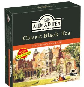 Чай черный Классический Ahmad tea 100 шт х 2 гр