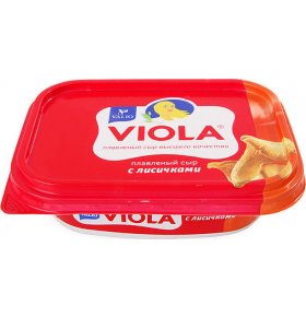 Сыр плавленый Viola с лисичками 28% 200 гр