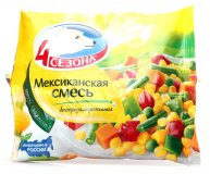 Смесь овощная Мексиканская замороженная 4 сезона 400 гр