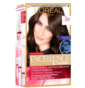 Крем-краска для волос №500 Шоколадный Crème Excellence L'Oreal