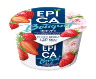 Йогурт Букет с клубникой и розой Epica Bouquet 4,8% 130 гр