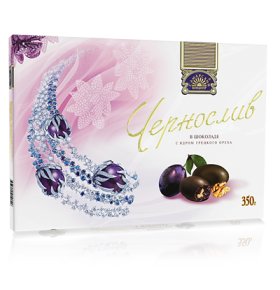 Конфеты Чернослив в шоколаде Самарский кондитер  350г