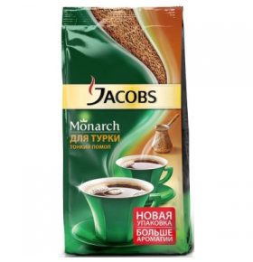 Кофе молотый Jacobs Monarch для турки  150г