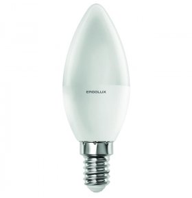 Лампа светодиодная Ergolux LED-C35 теплый свет E14 5 Вт