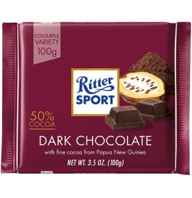 Шоколад Темный Ritter sport 100 гр