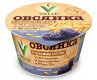 Продукт овсяный ферментированный Овсянка чернослив Velle 180 гр