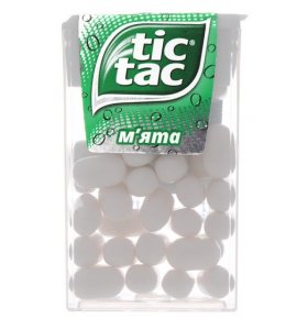 Драже Мята в полимерной упаковке Tic-tac 16 гр