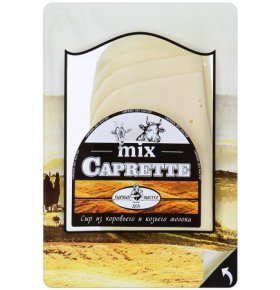 Сыр из коровьего и козьего молока 50% Caprette mix 100 гр