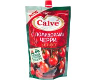 Кетчуп с кусочками помидоров черри Calve 350 гр