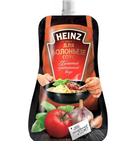 Соус томатный для болоньезе с чесноком Heinz 230 гр