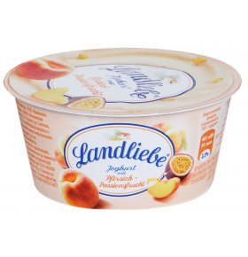 Йогурт Landliebe с персиком и маракуйей 3,3% 150 гр