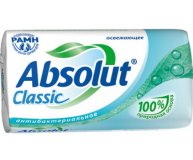 Туалетное мыло Classic антибактериальное освежающее Absolut 90 гр
