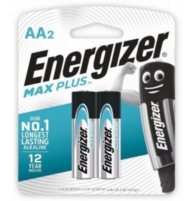 Батарейки алкалиновые Max Plus AA LR6 Energizer 2 шт